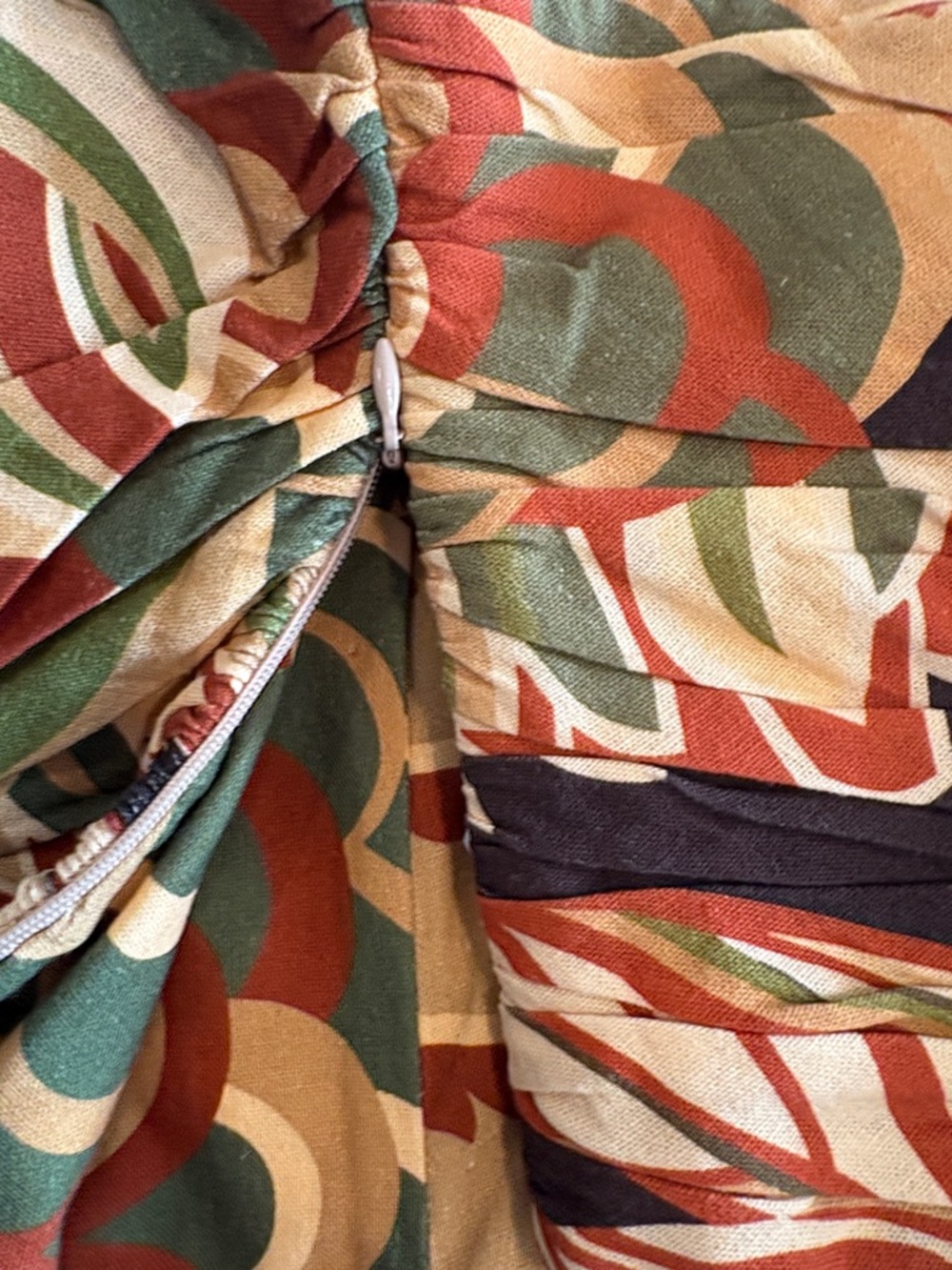Zara Floral Print Crop Top in Multi-Color - Picture 5 of 7